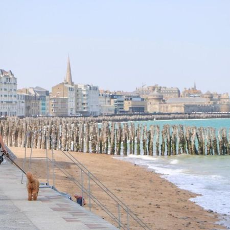 Lostra 2 - Appartement Avec Mezzanine, Front De Mer A Cancale Sur Le Port De La Houle Εξωτερικό φωτογραφία