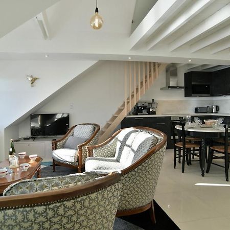 Lostra 2 - Appartement Avec Mezzanine, Front De Mer A Cancale Sur Le Port De La Houle Εξωτερικό φωτογραφία