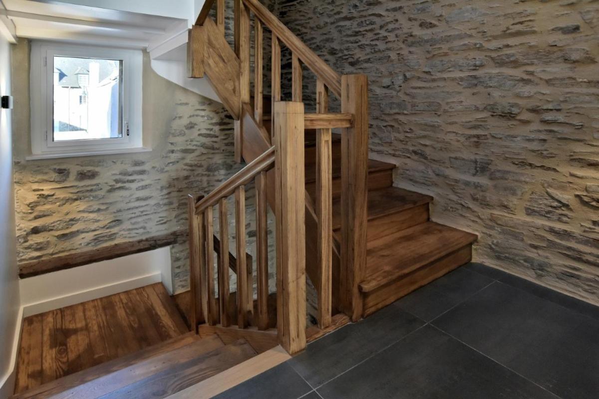 Lostra 2 - Appartement Avec Mezzanine, Front De Mer A Cancale Sur Le Port De La Houle Εξωτερικό φωτογραφία