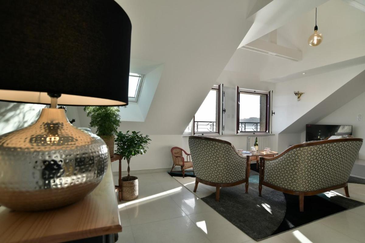 Lostra 2 - Appartement Avec Mezzanine, Front De Mer A Cancale Sur Le Port De La Houle Εξωτερικό φωτογραφία