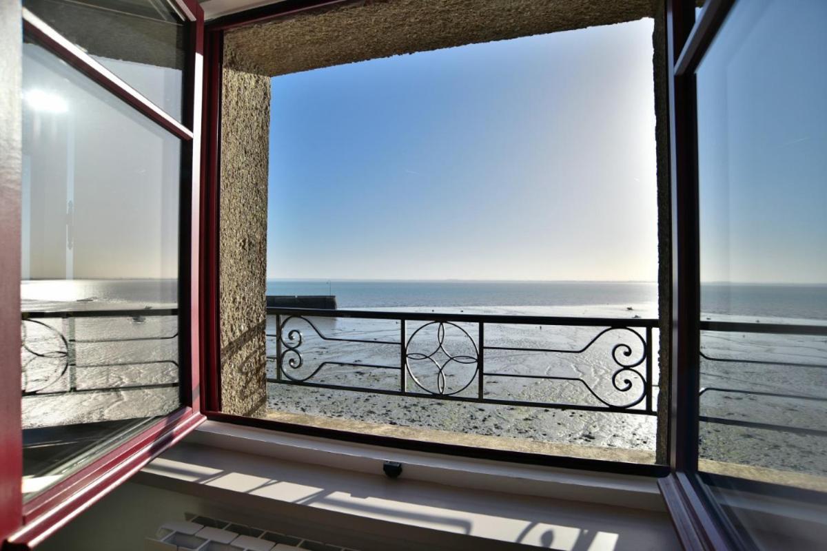 Lostra 2 - Appartement Avec Mezzanine, Front De Mer A Cancale Sur Le Port De La Houle Εξωτερικό φωτογραφία